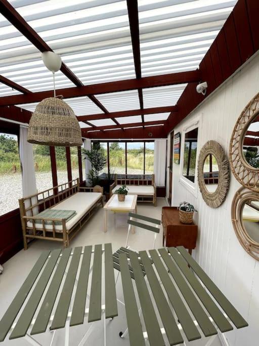 Fjordhytten. Rebuild Train Wagon From 1937. Lägenhet Odense Exteriör bild