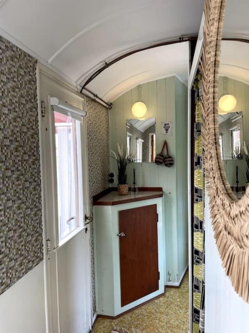 Fjordhytten. Rebuild Train Wagon From 1937. Lägenhet Odense Exteriör bild